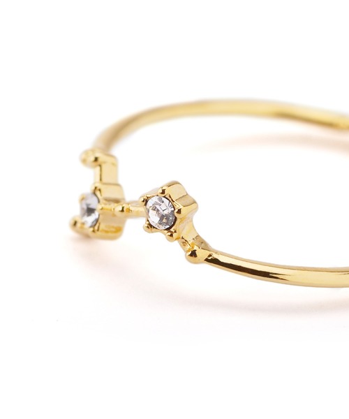 ANEMONE(アネモネ)の「ビジューが紡ぐ星座リング(リング・レディース・F/H/G/E/C/K/A/I/B/J/D/L・FREE)」の18枚目の写真