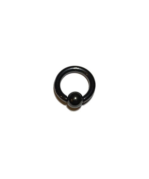 MORPH(モルフ)の「MORPH モルフ CBR ボディーピアス 8ゲージ 12mm~16mm(ピアス(片耳用)・メンズ・ブラック・12/14/16)」の4枚目の写真