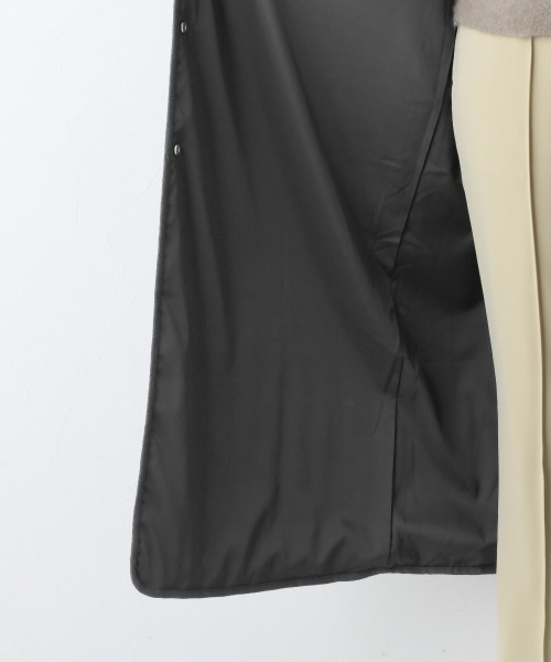 A part by（アパートバイ）の「Poキルティングノーカラーコート　917363（ダウンジャケット/コート・レディース・アイボリー/チャコールグレー/グリーン系その他4・FREE）」の15枚目の写真