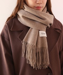 MORRIS & SONS カシミヤ100% マフラー ブラウン Morris & Sons（モリスアンドサンズ）｜レディースのマフラー