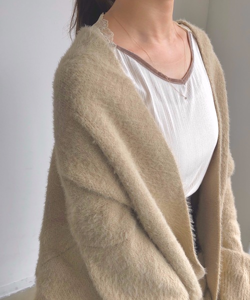 flowriri(フロウリリ)の「flowriri レースデザインカットソー(Tシャツ/カットソー・レディース・ホワイト/ブラック・FREE)」の18枚目の写真