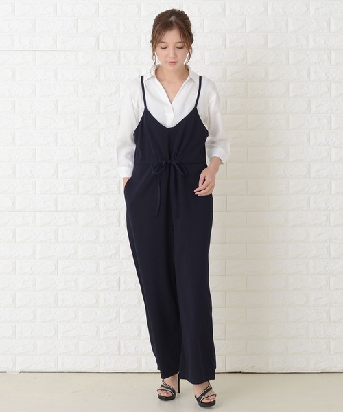 サロペット・オーバーオール・オールインワン GABA HIGH WAIST SUSPENDERS PANTS 22AW DRESSLAVE サロペット オーバーオール suspenders suiting
