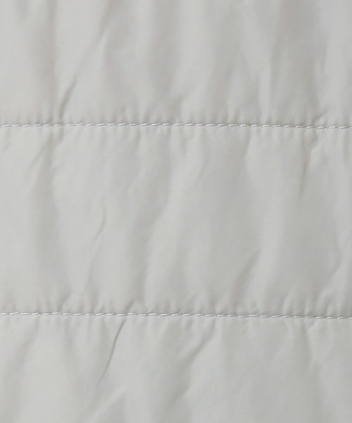 n'ee-ne（ネーネ）の「ボーダー風ファー×キルティング　リバーシブルコート（その他アウター・レディース・ブラック/ベージュ/グレー/モカ・M/L）」の8枚目の写真