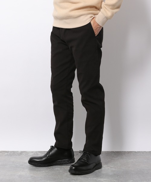 LAKOLE（ラコレ）の「裏起毛カツラギスリムパンツ / LAKOLE（その他パンツ・メンズ・ブラック/オリーブ/ライトブラウン/アイボリー・SMALL/MEDIUM/LARGE）」の2枚目の写真