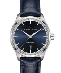 HAMILTON（ハミルトン）の「HAMILTON [ハミルトン] 腕時計 Jazzmaster （ジャズマスター） Gent オート 自動巻き 40MM ブルー×ブルー（アナログ腕時計・メンズ）」