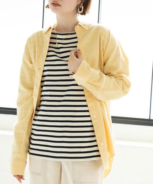 コットンネルボタンダウンシャツ レディース Women Coen コーエン 公式ファッション通販