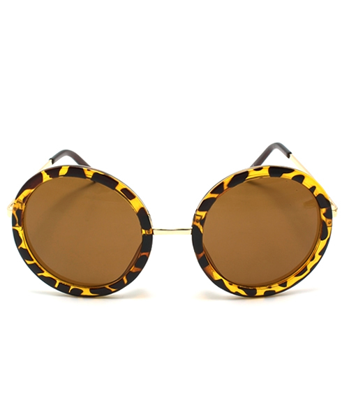 WEGO(ウィゴー)の「WEGO/ラウンドタイプサングラス(サングラス・メンズ・ブラック系その他/ブラウン系その他/ゴールド・FREE)」の4枚目の写真