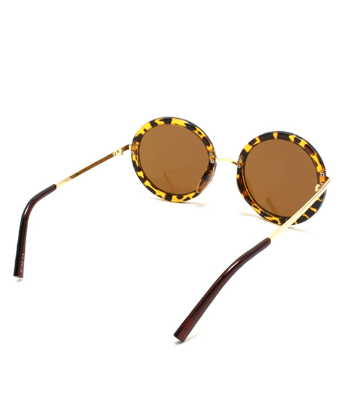 WEGO(ウィゴー)の「WEGO/ラウンドタイプサングラス(サングラス・メンズ・ブラック系その他/ブラウン系その他/ゴールド・FREE)」の6枚目の写真