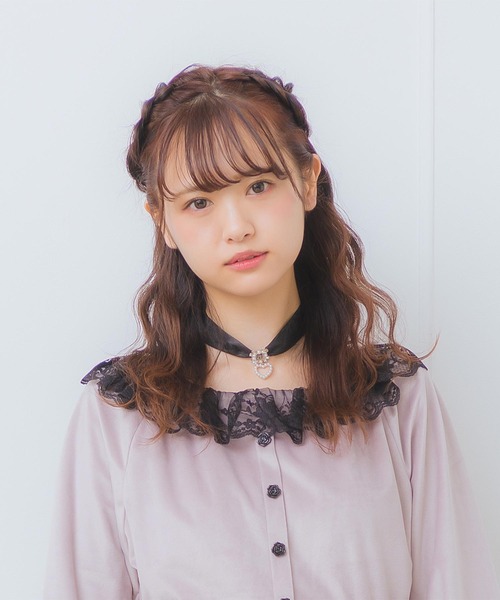 ROJITA（ロジータ）の「ハートチャーム付きチョーカー（チョーカー