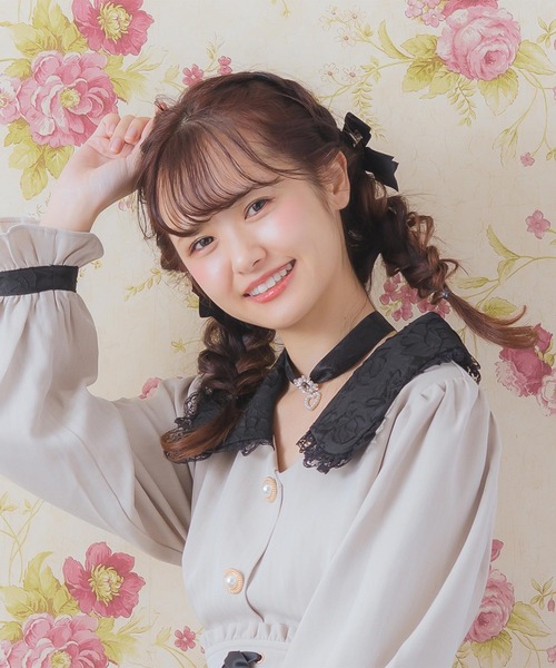 ROJITA（ロジータ）の「ハートチャーム付きチョーカー（チョーカー