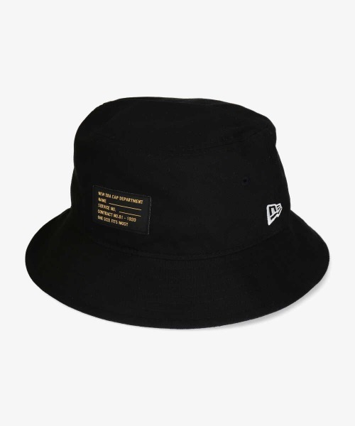 NEW ERA（ニューエラ）の「【NEW ERA】[別注]BUCKET01 BLK PATCH / 【ニューエラ】バケットハット　オーバーライド（ハット・メンズ・ベージュ/ネイビー/ブルー系その他/ブラック/ホワイト・L/XL/M/L）」の9枚目の写真