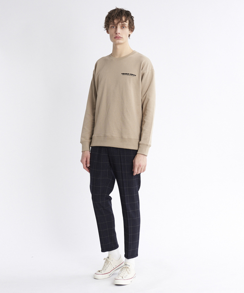 ABAHOUSE(アバハウス)の「ウール調 ウィンドウペン チェックパンツ(その他パンツ・メンズ・ダークブラウン/ダークネイビー・46/48/44)」の3枚目の写真