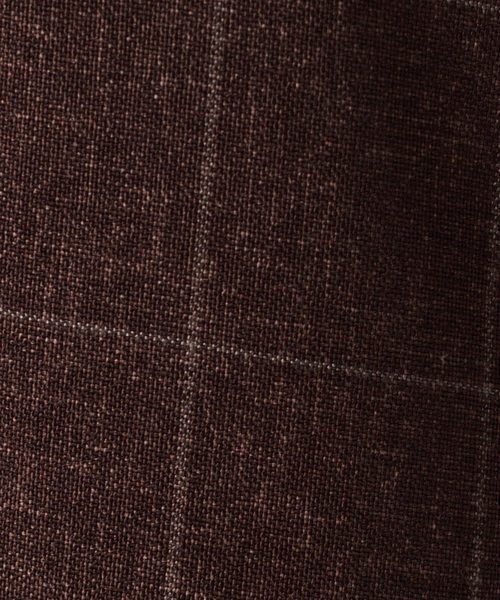 ABAHOUSE(アバハウス)の「ウール調 ウィンドウペン チェックパンツ(その他パンツ・メンズ・ダークブラウン/ダークネイビー・46/48/44)」の15枚目の写真