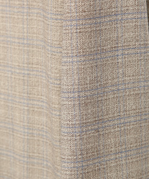 ADAM ET ROPE'(アダムエロペ)の「【OGUZ】ROOMジャケット/セットアップ対応(ノーカラージャケット・メンズ・チャコールグレー/ベージュ系その他・S/M/L)」の3枚目の写真