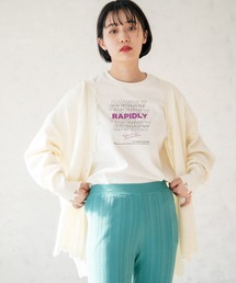 PAGEBOY | ダメージVネックBIGカーディガン(カーディガン/ボレロ)