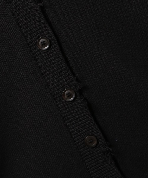 PAGEBOY（ページボーイ）の「ダメージVネックBIGカーディガン（カーディガン/ボレロ・レディース・オフホワイト/ブラック/グレイッシュベージュ/ターコイズブルー/ブルー系その他・FREE）」の11枚目の写真