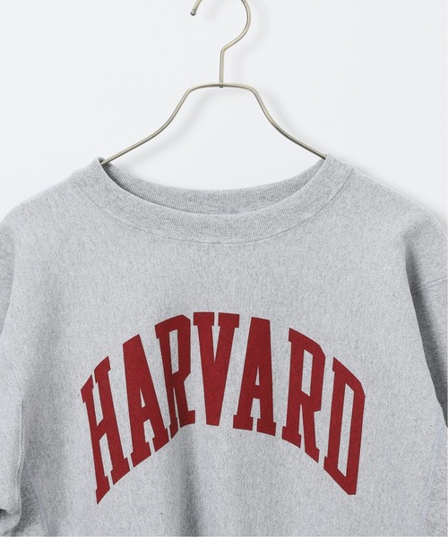 Champion（チャンピオン）の「【CHAMPION / チャンピオン】リバースウィーブクルーネックスウェット＜HARVARD＞（スウェット・レディース・ボルドー/グレー・LARGE/MEDIUM/X-LARGE）」の4枚目の写真