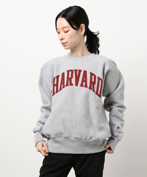 Champion（チャンピオン）の「【CHAMPION / チャンピオン】リバースウィーブクルーネックスウェット＜HARVARD＞（スウェット・レディース・ボルドー/グレー・LARGE/MEDIUM/X-LARGE）」の22枚目の写真
