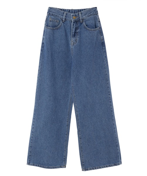 fifth（フィフス）の「バックゴムデニムワイドパンツ（デニムパンツ・レディース・ブルー/サックスブルー・MEDIUM）」の13枚目の写真