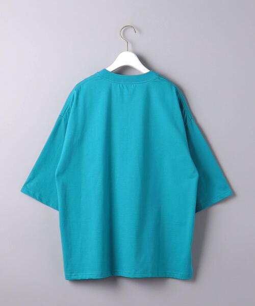 HYKE ビッグフィット 半袖Tシャツ ブルー サイズ2 HYKE ビッグフィット 半袖Tシャツ ブルー サイズ2 - メルカリ