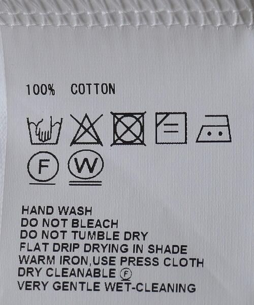 HYKE（ハイク）の「＜HYKE（ハイク）＞BIG FIT Tシャツ ■■■（Tシャツ/カットソー・レディース・ホワイト/コバルトブルー/ブラック/グレー・1）」の16枚目の写真