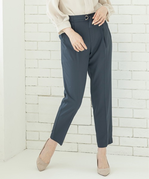 12Twelve Agenda(トゥエルブ アジェンダ)の「プロテクールテーパードパンツ(その他パンツ・レディース・ベージュ/ネイビー・M/S)」の12枚目の写真