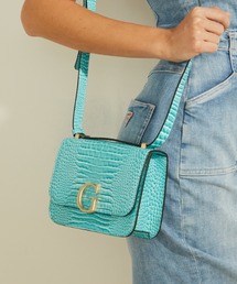 Guess | CORILY Croco Convertible Crossbody Flap(ショルダーバッグ)