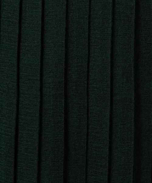 coen（コーエン）の「ウォッシャブルウール混ニットプリーツスカート§（スカート・レディース・ベージュ/ダークグリーン/ネイビー・フリー）」の10枚目の写真