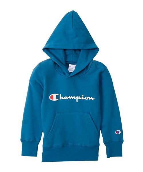 Champion(チャンピオン)の「【Champion/チャンピオン】キッズ ベーシック フーデッドスウェットシャツ(パーカー・キッズ・ネイビー/ブルー/ベージュ/ブラック/グレー/オフホワイト/チャコール/ブラウン/ベージュ系その他3・110/160/140/150/120/130/100)」の9枚目の写真