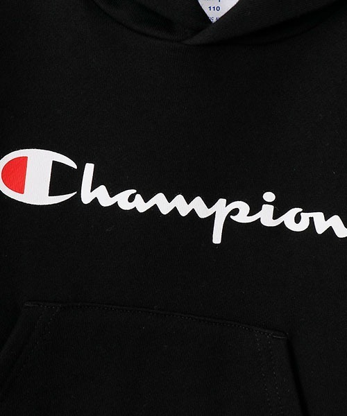 Champion(チャンピオン)の「【Champion/チャンピオン】キッズ ベーシック フーデッドスウェットシャツ(パーカー・キッズ・ネイビー/ブルー/ベージュ/ブラック/グレー/オフホワイト/チャコール/ブラウン/ベージュ系その他3・110/160/140/150/120/130/100)」の20枚目の写真