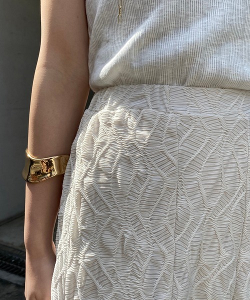 CAPRICIEUX LE'MAGE（カプリシューレマージュ）の「〈新色追加/イエロー〉カットレース6枚ハギスカート（スカート・レディース・アイボリー/ブラック/イエロー・FREE）」の15枚目の写真