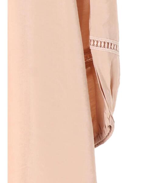 Sugar spoon（シュガースプーン）の「・SUGAR SPOON 2wayギャザーチュニック＊（シャツ/ブラウス・レディース・ピンクベージュ/オフホワイト/ブラック/グリーン系その他3・FREE）」の9枚目の写真