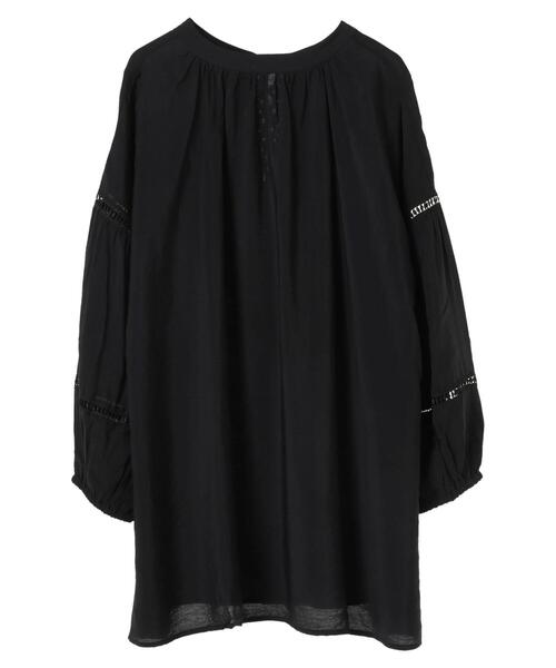 Sugar spoon（シュガースプーン）の「・SUGAR SPOON 2wayギャザーチュニック＊（シャツ/ブラウス・レディース・ピンクベージュ/オフホワイト/ブラック/グリーン系その他3・FREE）」の7枚目の写真