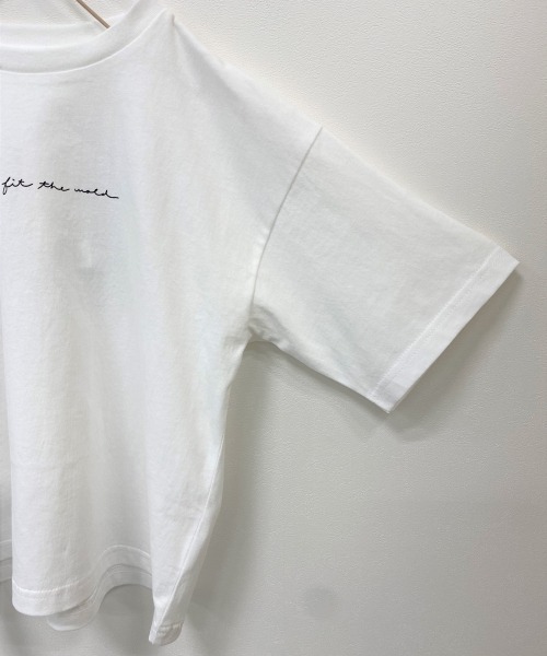 LOWRYS FARM（ローリーズファーム）の「フォトプリントＴＥＥＳＳ　938940（Tシャツ/カットソー・キッズ・ホワイト/チャコールグレー/オフホワイト・110cm/120cm/130cm/140cm/150cm）」の7枚目の写真