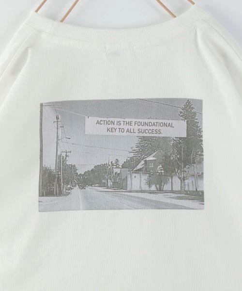 LOWRYS FARM（ローリーズファーム）の「フォトプリントＴＥＥＳＳ　938940（Tシャツ/カットソー・キッズ・ホワイト/チャコールグレー/オフホワイト・110cm/120cm/130cm/140cm/150cm）」の20枚目の写真