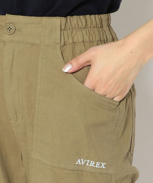 AVIREX(アヴィレックス)の「セミフレアパンツ/ SEMI FLARE PANT(その他パンツ・レディース・ブラック/オレンジ/オリーブ・MEDIUM/SMALL)」の12枚目の写真