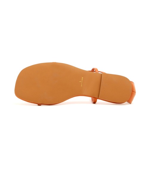 NATURAL BEAUTY BASIC（ナチュラルビューティーベーシック）の「アンクルナローストラップサンダル（サンダル・レディース・ブラック/オレンジ/ベージュ系その他・SMALL/MEDIUM/LARGE）」の19枚目の写真