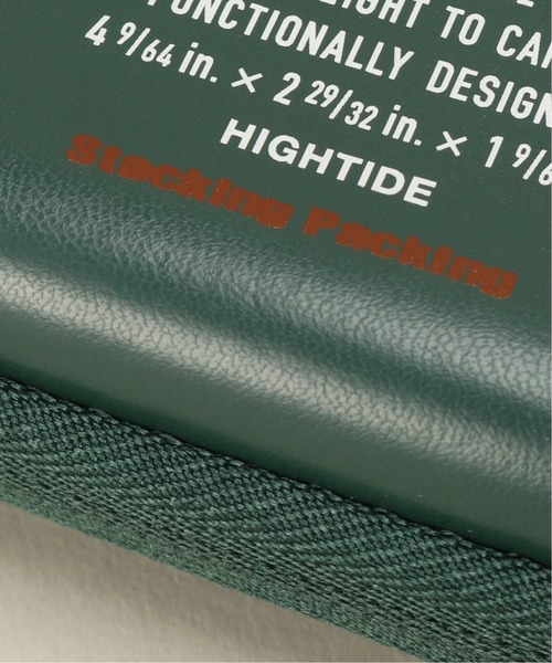 HIGHTIDE(ハイタイド)の「【HIGHTIDE×JS/ハイタイド】 ユーティリティケース(その他小物・メンズ・ベージュ/グリーン・FREE)」の6枚目の写真