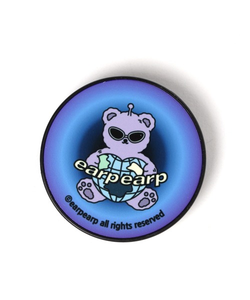 EARPEARP（アプアプ）の「earpearp／night bear Tok スマホグリップ 2946614（スマホグッズ・レディース・ブルー・0）」の2枚目の写真