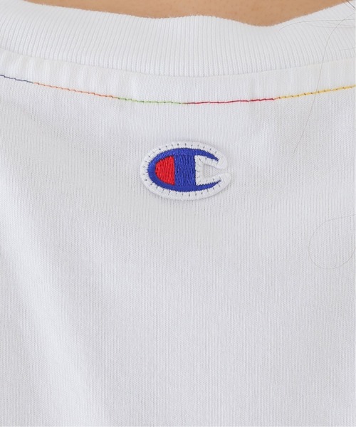Champion(チャンピオン)の「【Champion/チャンピオン】スリーブレスTシャツ(Tシャツ/カットソー・レディース・ホワイト/ライトグレー/ベージュ・FREE)」の17枚目の写真