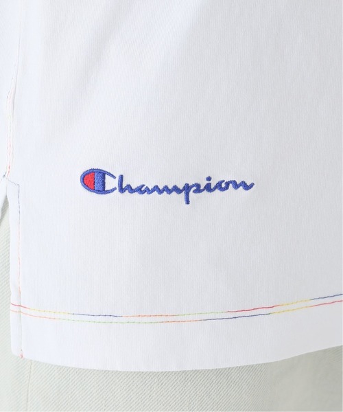 Champion(チャンピオン)の「【Champion/チャンピオン】スリーブレスTシャツ(Tシャツ/カットソー・レディース・ホワイト/ライトグレー/ベージュ・FREE)」の20枚目の写真