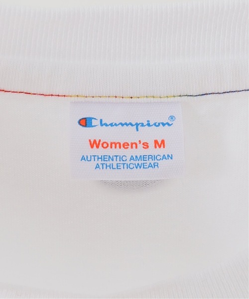 Champion(チャンピオン)の「【Champion/チャンピオン】スリーブレスTシャツ(Tシャツ/カットソー・レディース・ホワイト/ライトグレー/ベージュ・FREE)」の22枚目の写真