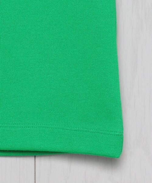 H BEAUTY&YOUTH UNITED ARROWS(エイチビューティーアンドユースユナイテッドアローズ)の「<H>COTTON CREW NECK T-SHIRT/Tシャツ(Tシャツ/カットソー・レディース・ホワイト/ブラック/ターコイズブルー/ケリー・FREE)」の8枚目の写真