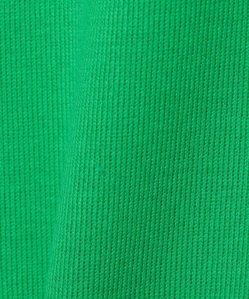 H BEAUTY&YOUTH UNITED ARROWS(エイチビューティーアンドユースユナイテッドアローズ)の「<H>COTTON CREW NECK T-SHIRT/Tシャツ(Tシャツ/カットソー・レディース・ホワイト/ブラック/ターコイズブルー/ケリー・FREE)」の10枚目の写真