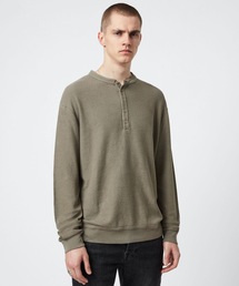 ALLSAINTS | WRENLEY ORGANIC COTTON HENLEY | WRENLEY オーガニック コットン ヘンリー(Tシャツ/カットソー)