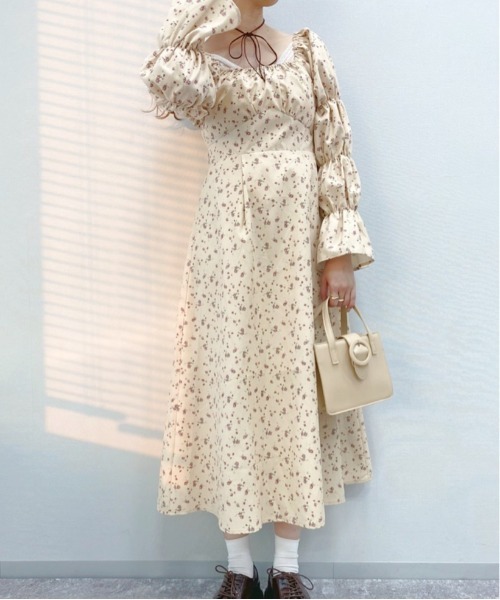 セール ブランド古着 長袖ワンピース ワンピース Heather ヘザー のファッション通販 Zozoused