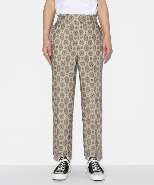 LEGENDA(レジェンダ)の「レジェンダ 70’s パターン スラックスパンツ / LEGENDA 70’s Pattern Slacks Pants (スラックス・メンズ・ブラック/ベージュ・1/2)」の20枚目の写真