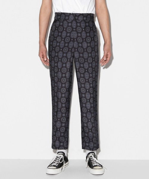 LEGENDA(レジェンダ)の「レジェンダ 70’s パターン スラックスパンツ / LEGENDA 70’s Pattern Slacks Pants (スラックス・メンズ・ブラック/ベージュ・1/2)」の13枚目の写真