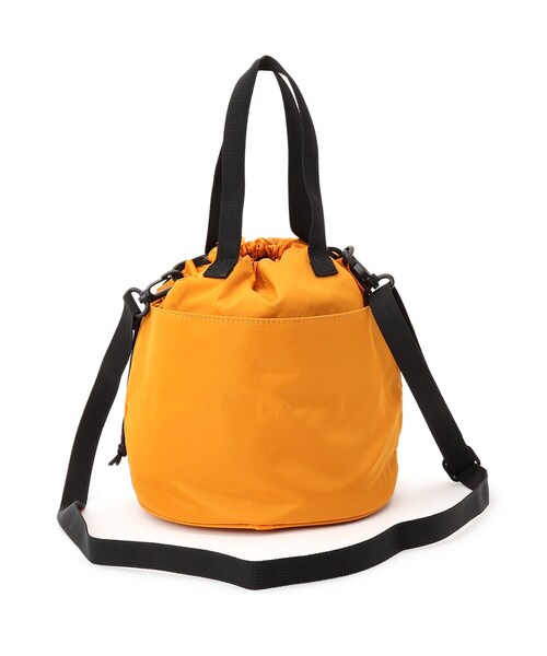 DRESKIP（ドレスキップ）の「◆【撥水】巾着ミニショルダー（ショルダーバッグ・レディース・アイボリー/ブラック/オリーブ/オレンジ・00）」の7枚目の写真