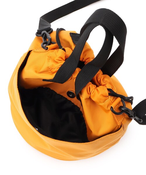 DRESKIP（ドレスキップ）の「◆【撥水】巾着ミニショルダー（ショルダーバッグ・レディース・アイボリー/ブラック/オリーブ/オレンジ・00）」の8枚目の写真